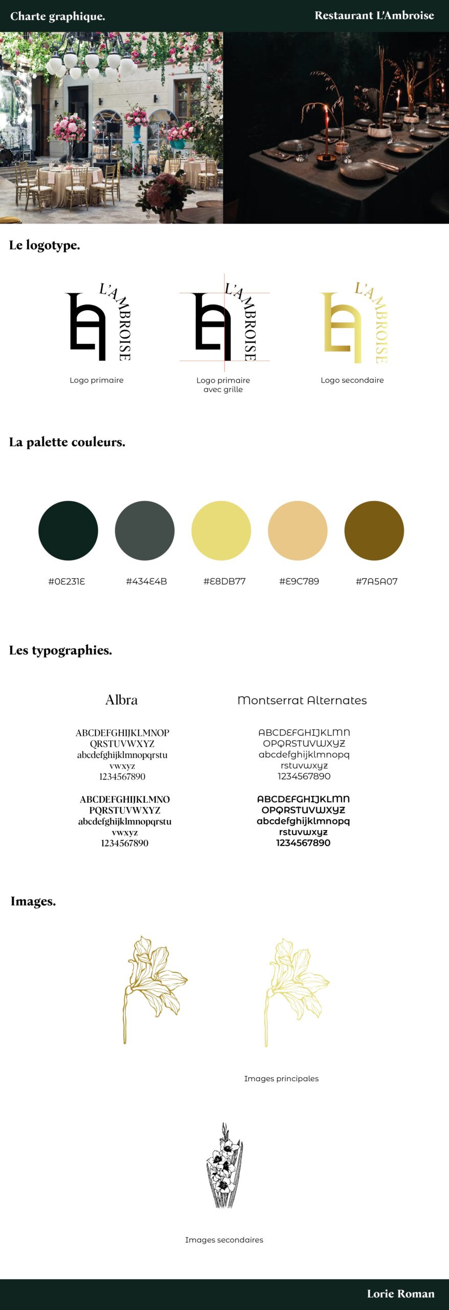 Charte graphique site