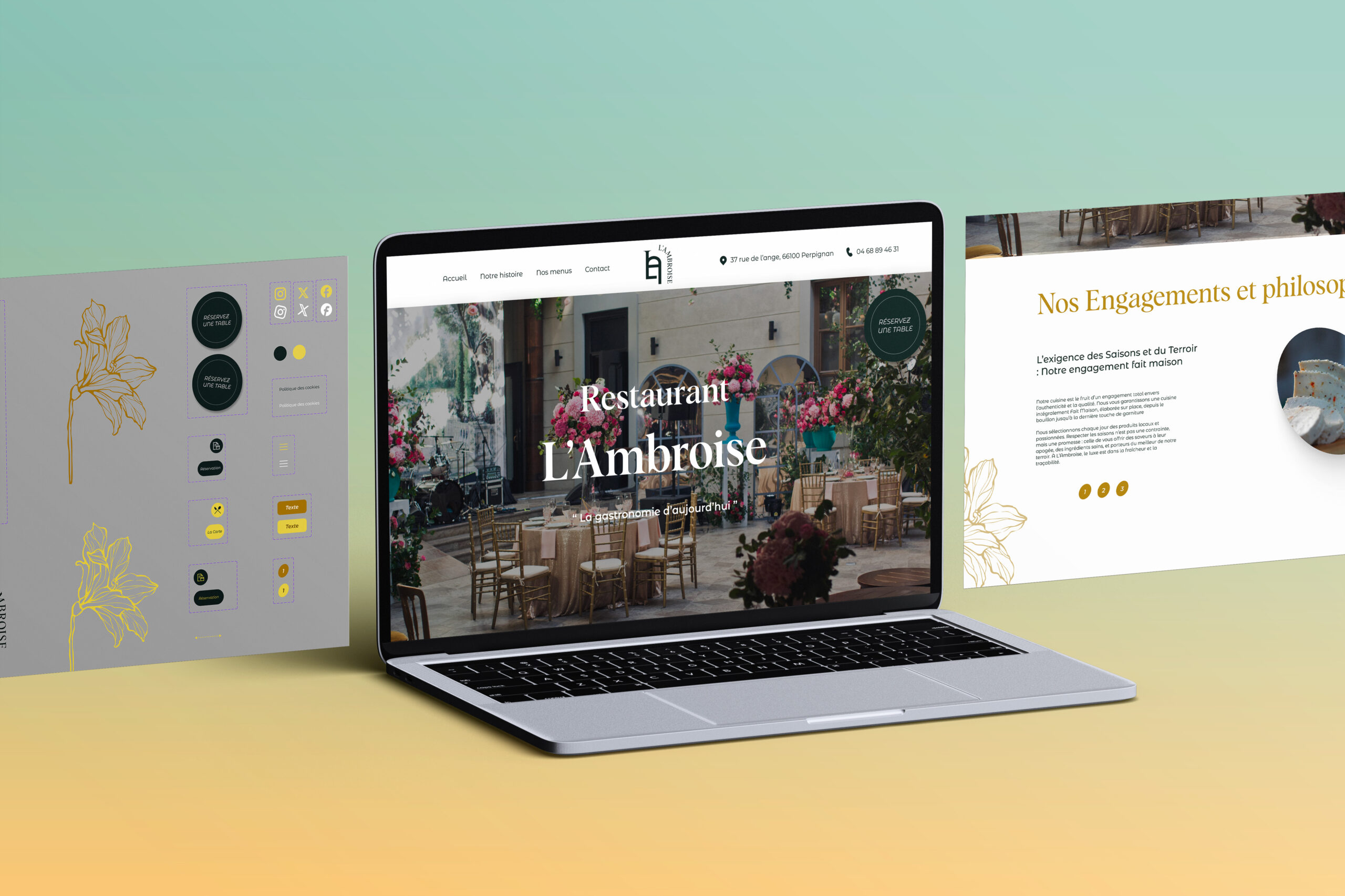 landing page
